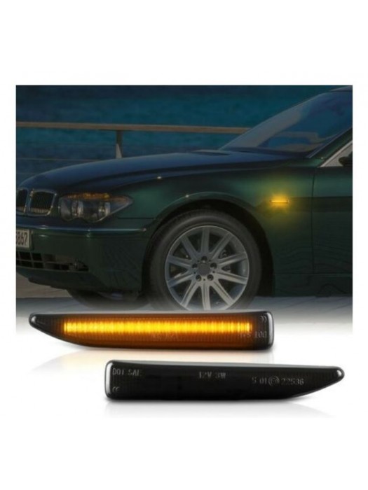 LED blinkry BMW 7 E65/66 zatmavené